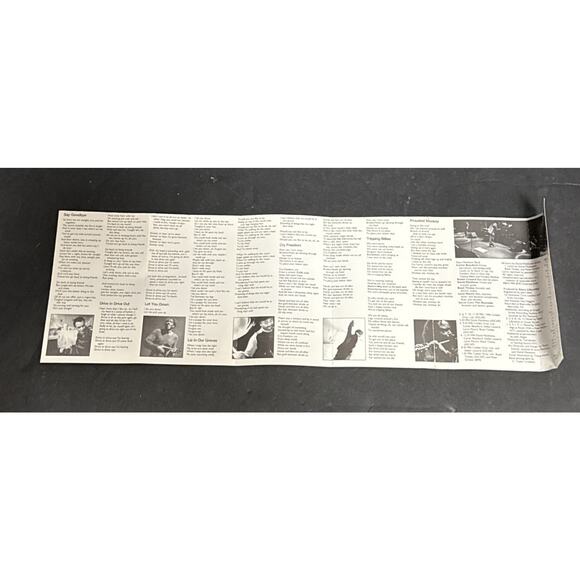 Dave Matthews Band Crash 1996 Original Cassette Tape RCA Insert Crash Into Me - Picture 3 of 7